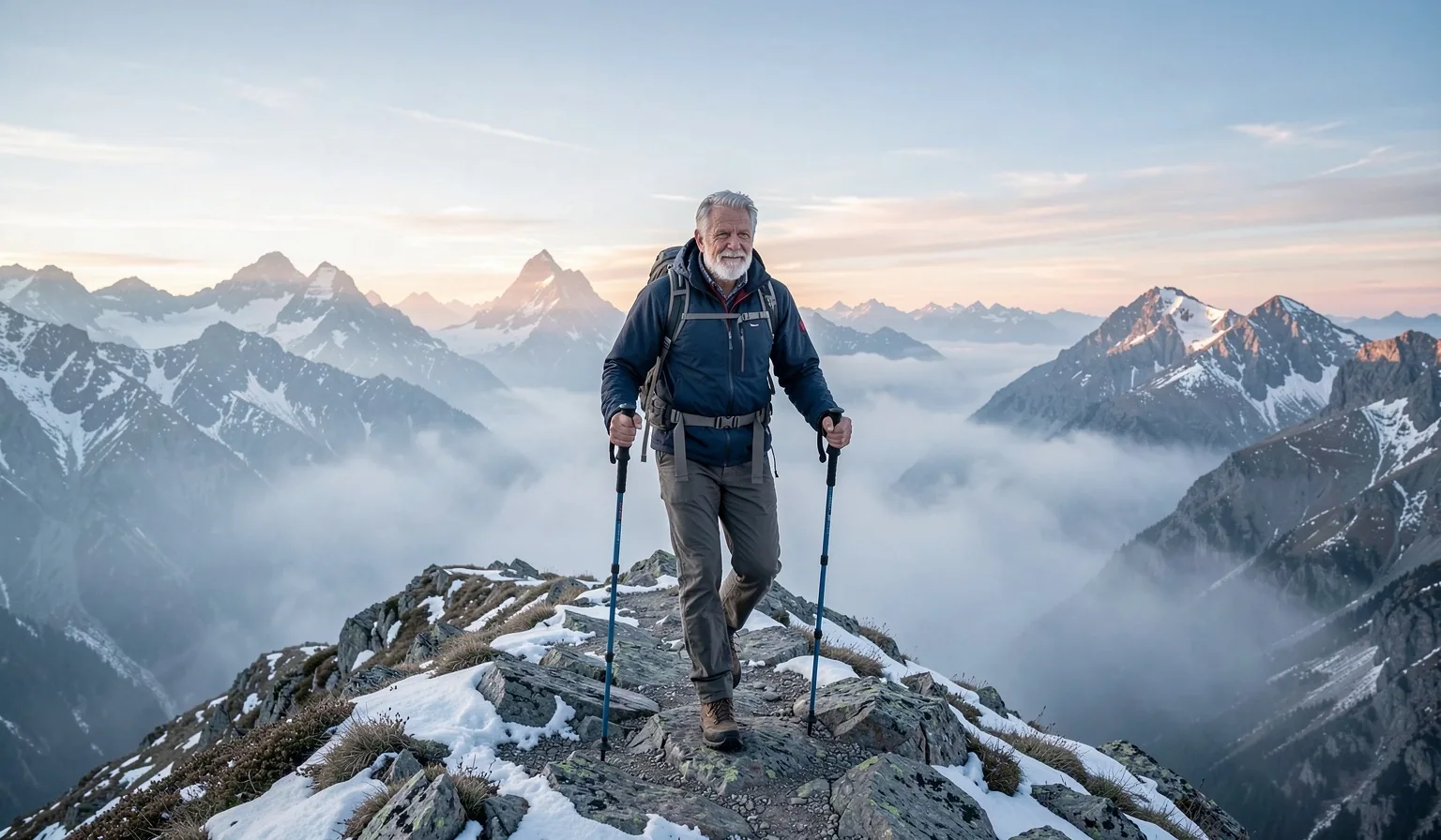 Sérénité et résilience alpine